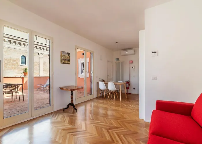 With Terrace In Via Del Pellegrino - Fromhometorome Daire *